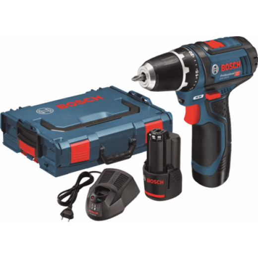 BOSCH - GSR 12V-15 Δραπανοκατσάβιδο Μπαταρίας Professional L-Boxx